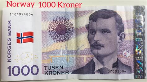1000 norway currency to usd
